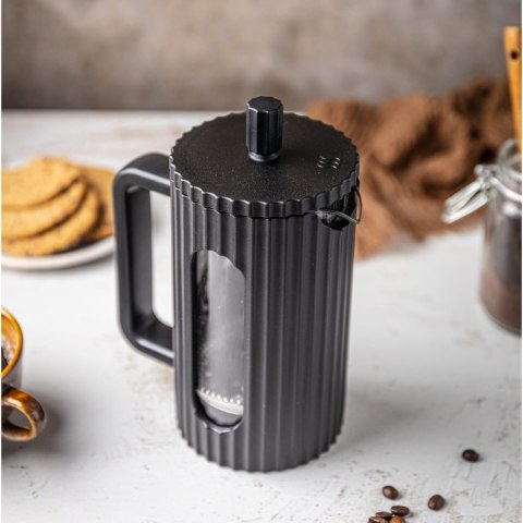 ZAPARZACZ DO HERBATY KAWY SZKLANY FRENCH PRESS 350 ML CZARNY KLAUSBERG KB-7741 ZAPARZACZ DO HERBATY KAWY SZKLANY FRENCH PRESS 350 ML CZARNY KLAUSBERG KB-7741