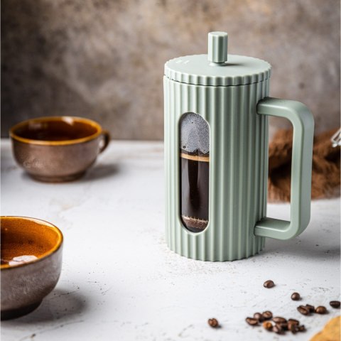 ZAPARZACZ DO HERBATY KAWY SZKLANY FRENCH PRESS 350 ML ZIELONY KLAUSBERG KB-7745 ZAPARZACZ DO HERBATY KAWY SZKLANY FRENCH PRESS 350 ML ZIELONY KLAUSBERG KB-7745