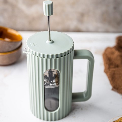 ZAPARZACZ DO HERBATY KAWY SZKLANY FRENCH PRESS 350 ML ZIELONY KLAUSBERG KB-7745 ZAPARZACZ DO HERBATY KAWY SZKLANY FRENCH PRESS 350 ML ZIELONY KLAUSBERG KB-7745