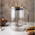ZAPARZACZ DO KAWY HERBATY SZKLANY 350ML FRENCH PRESS ZŁOTY KLAUSBERG KB-7759 ZAPARZACZ DO KAWY HERBATY SZKLANY 350ML FRENCH PRESS ZŁOTY KLAUSBERG KB-7759