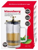 ZAPARZACZ DO KAWY HERBATY SZKLANY 350ML FRENCH PRESS ZŁOTY KLAUSBERG KB-7759 ZAPARZACZ DO KAWY HERBATY SZKLANY 350ML FRENCH PRESS ZŁOTY KLAUSBERG KB-7759