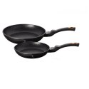 ZESTAW 2 PATELNI GRANITOWYCH 22/26CM BERLINGER HAUS BLACK ROSE BH-1644-NF ZESTAW 2 PATELNI GRANITOWYCH 22/26CM BERLINGER HAUS BLACK ROSE BH-1644-NF