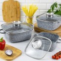 ZESTAW 3 BRYTFANN GARNKÓW 2.5, 4.4, 6.5L KLAUSBERG KB-7534 ZESTAW 3 BRYTFANN GARNKÓW 2.5, 4.4, 6.5L KLAUSBERG KB-7534