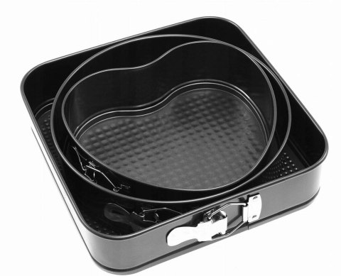 ZESTAW 3 FORM BLASZANYCH NON-STICK BRUNBESTE BB-1038 ZESTAW 3 FORM BLASZANYCH NON-STICK BRUNBESTE BB-1038