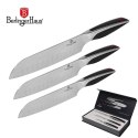 ZESTAW 3 NOŻY SANTOKU BERLINGER HAUS PHANTOM BH-2024 ZESTAW 3 NOŻY SANTOKU BERLINGER HAUS PHANTOM BH-2024