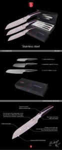 ZESTAW 3 NOŻY SANTOKU BERLINGER HAUS PHANTOM BH-2024 ZESTAW 3 NOŻY SANTOKU BERLINGER HAUS PHANTOM BH-2024