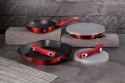 ZESTAW 3 PATELNI GRANITOWYCH BERLINGER HAUS METALLIC BURGUNDY BH-6796 ZESTAW 3 PATELNI GRANITOWYCH BERLINGER HAUS METALLIC BURGUNDY BH-6796