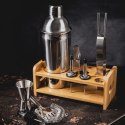 ZESTAW BARMAŃSKI DO DRINKÓW KOKTAJLI 15-ELE SHAKER SREBRNY KLAUSBERG KB-7653 ZESTAW BARMAŃSKI DO DRINKÓW KOKTAJLI 15-ELE SHAKER SREBRNY KLAUSBERG KB-7653