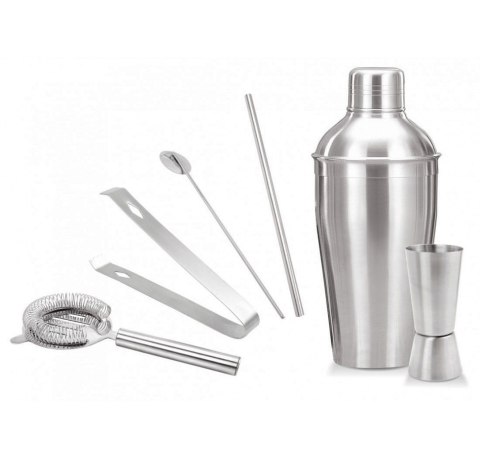 ZESTAW BAROWY SHAKER 550ML DO KOKTAJLI 6 ELE KiNGHOFF KH-1392 ZESTAW BAROWY SHAKER 550ML DO KOKTAJLI 6 ELE KiNGHOFF KH-1392