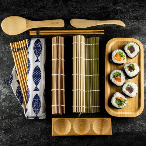 ZESTAW DO SERWOWANIA SUSHI 11 ELE. KINGHOFF KH-1704 ZESTAW DO SERWOWANIA SUSHI 11 ELE. KINGHOFF KH-1704