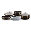ZESTAW GARNKÓW 9 EL. CLICK & COOK BERLINGER HAUS SHINY BLACK BH-7041 ZESTAW GARNKÓW 9 EL. CLICK & COOK BERLINGER HAUS SHINY BLACK BH-7041