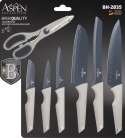 ZESTAW NOŻY 7 EL. BERLINGER HAUS ASPEN BH-2835 ZESTAW NOŻY 7 EL. BERLINGER HAUS ASPEN BH-2835