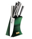 ZESTAW NOŻY W STOJAKU BERLINGER HAUS EMERALD METALLIC LINE BH-2448 ZESTAW NOŻY W STOJAKU BERLINGER HAUS EMERALD METALLIC LINE BH-2448