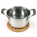 ZESTAW OKRĄGŁYCH PODSTAWEK Z BAMBUSA Ø17,5cm KiNGHOFF KH-1215 ZESTAW OKRĄGŁYCH PODSTAWEK Z BAMBUSA Ø17,5cm KiNGHOFF KH-1215