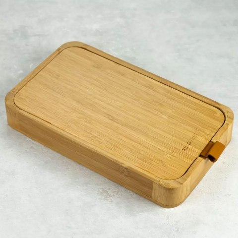 BAMBUSOWY ORGANIZER NA DROBIAZGI Z LUSTERKIEM KINGHOFF KH-1695 BAMBUSOWY ORGANIZER NA DROBIAZGI Z LUSTERKIEM KINGHOFF KH-1695