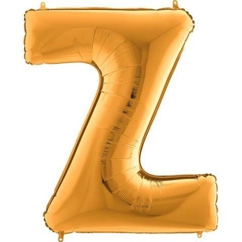 Balon Foliowy Litera 40' Z złota Balon Foliowy Litera 40' Z złota