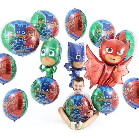 Balon Foliowy - PJ MASKS Pidżamersi Amaya Sowella czerwony Balon Foliowy - PJ MASKS Pidżamersi Amaya Sowella czerwony