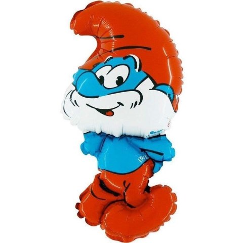 Balon Foliowy - Papa Smerf, 100 cm Grabo Balon Foliowy - Papa Smerf, 100 cm Grabo