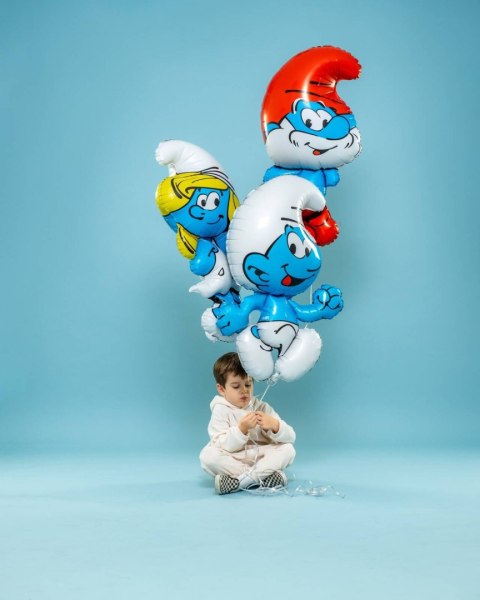 Balon Foliowy - Papa Smerf, 100 cm Grabo Balon Foliowy - Papa Smerf, 100 cm Grabo