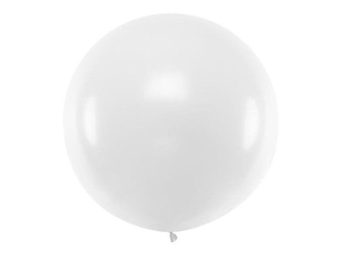 Balon lateksowy Gigant, Biały, Pastel White, 1m, 1 szt. Balon lateksowy Gigant, Biały, Pastel White, 1m, 1 szt.