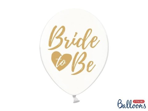 Balony 30cm, Bride to be, Crystal Clear Przeźroczyste (1 op. / 50 szt.) Balony 30cm, Bride to be, Crystal Clear Przeźroczyste (1 op. / 50 szt.)