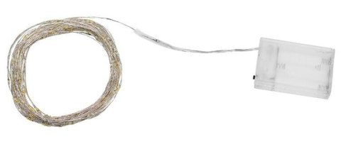 Lampki LED, Kolorowe, na druciku, 100 diod Lampki LED, Kolorowe, na druciku, 100 diod