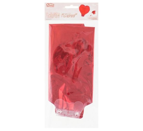 Balon Foliowy - Balon Serce, czerwone 27,5 cm Balon Foliowy - Balon Serce, czerwone 27,5 cm