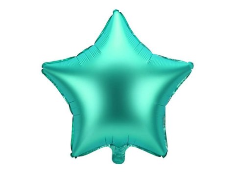 Balon foliowy Gwiazda, zielona 48cm