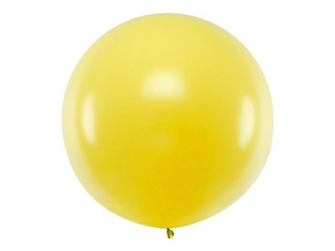 Balon lateksowy Gigant, Żółty, Pastel Yellow, 1m, 1 szt. Balon lateksowy Gigant, Żółty, Pastel Yellow, 1m, 1 szt.