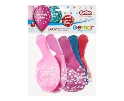 Balony lateksowe, dla mojej Babci, 32,5 cm, 5 szt. Balony lateksowe, dla mojej Babci, 32,5 cm, 5 szt.