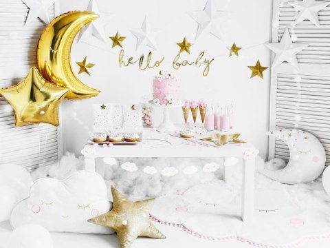 Baner Little Star - Hello Baby, złoty, 18x70cm Baner Little Star - Hello Baby, złoty, 18x70cm