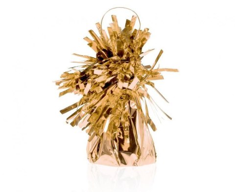 Ciężarek do balonów, foliowy, rose gold 145g. Ciężarek do balonów, foliowy, rose gold 145g.