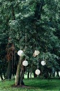 Girlanda kryształowa, bezbarwny, 1m