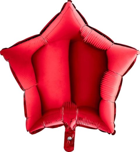 Balon Foliowy - Gwiazda Czerwona 46 cm Grabo Balon Foliowy - Gwiazda Czerwona 46 cm Grabo