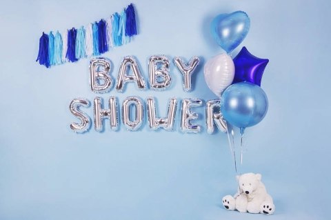 Balon foliowy Litera X 35cm, Srebrna Balon foliowy Litera X 35cm, Srebrna
