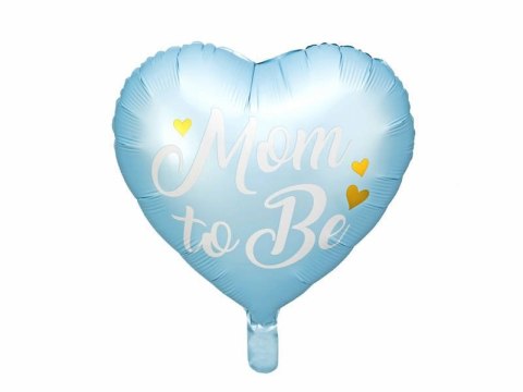 Balon foliowy Mom to Be, 35cm, niebieski Balon foliowy Mom to Be, 35cm, niebieski