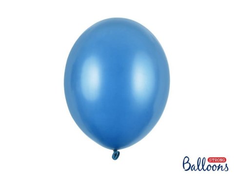 Balony Strong, Metaliczne Granatowe Niebieskie 30cm, 100 szt. Balony Strong, Metaliczne Granatowe Niebieskie 30cm, 100 szt.