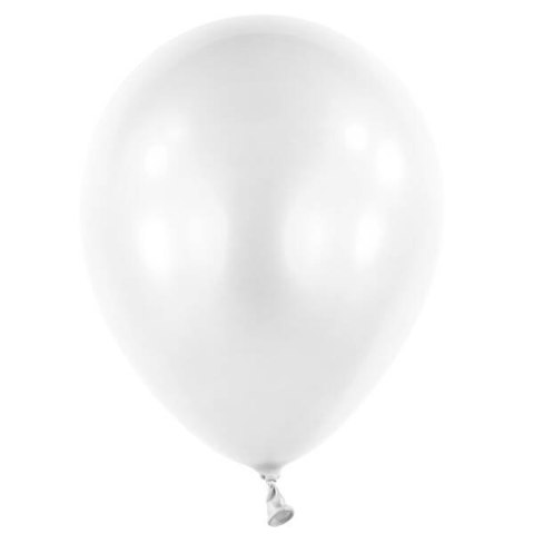 Balony lateksowe Białe, Decorator Pearl Frosty White, 28cm, 50 szt. Balony lateksowe Białe, Decorator Pearl Frosty White, 28cm, 50 szt.
