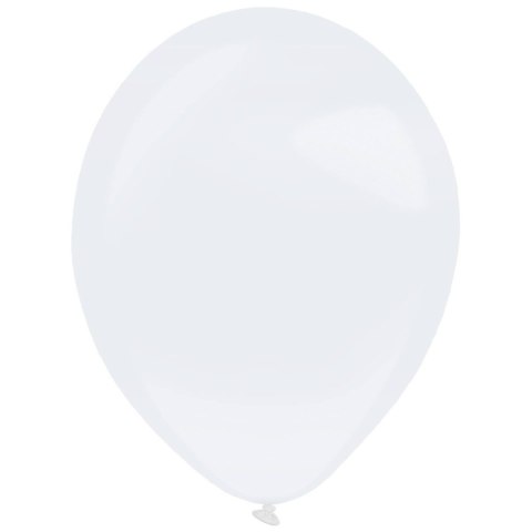 Balony lateksowe Białe, Decorator Pearl Frosty White, 28cm, 50 szt. Balony lateksowe Białe, Decorator Pearl Frosty White, 28cm, 50 szt.