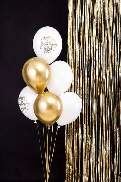 Balony urodzinowe Happy Birthday To You, mix, 30cm, 6 szt. Balony urodzinowe Happy Birthday To You, mix, 30cm, 6 szt.