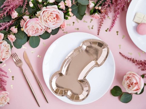 Talerzyki penisy, rose gold, 26,5 cm Talerzyki penisy, rose gold, 26,5 cm