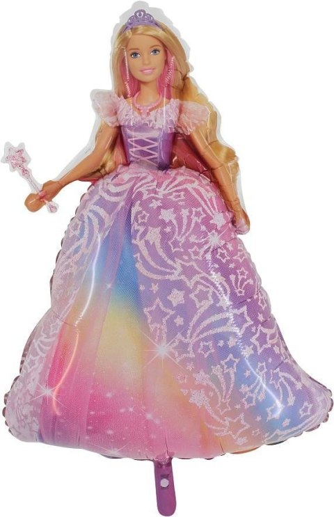 Balon Foliowy Barbie sukienka 96 cm Balon Foliowy Barbie sukienka 96 cm