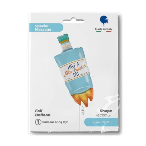 Balon Foliowy - Have a gin tastic day, 107 cm Balon Foliowy - Have a gin tastic day, 107 cm
