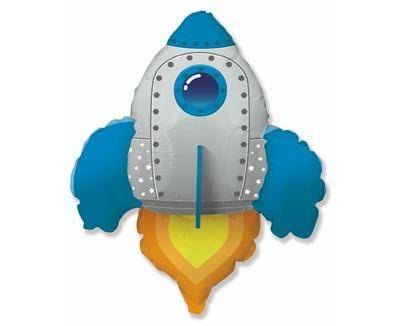 Balon Foliowy Rakieta Starship, 60 cm Balon Foliowy Rakieta Starship, 60 cm