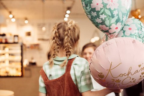Balon foliowy Kocham Cię Mamo, różowy 45 cm Balon foliowy Kocham Cię Mamo, różowy 45 cm