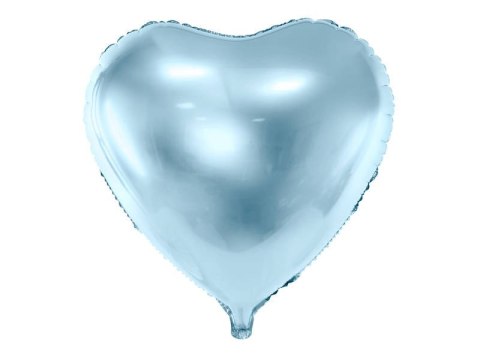 Balon foliowy Serce 45cm, błękitne Balon foliowy Serce 45cm, błękitne