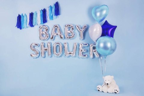 Balon foliowy Serce 45cm, błękitne Balon foliowy Serce 45cm, błękitne