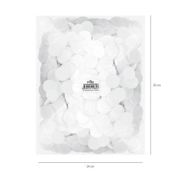 Konfetti papierowe do Balonów - Białe, 500g