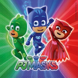 Serwetki papierowe Pj Mask Pidżamersi 33x33cm, 20szt