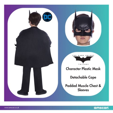 Strój, Kostium przebranie Batman mroczny Rycerz 10-12 lat Strój, Kostium przebranie Batman mroczny Rycerz 10-12 lat